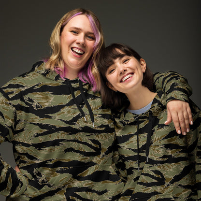 American Tiger Stripe Special Forces Advisor Sparse CAMO Unisex Hoodie - Hoodies