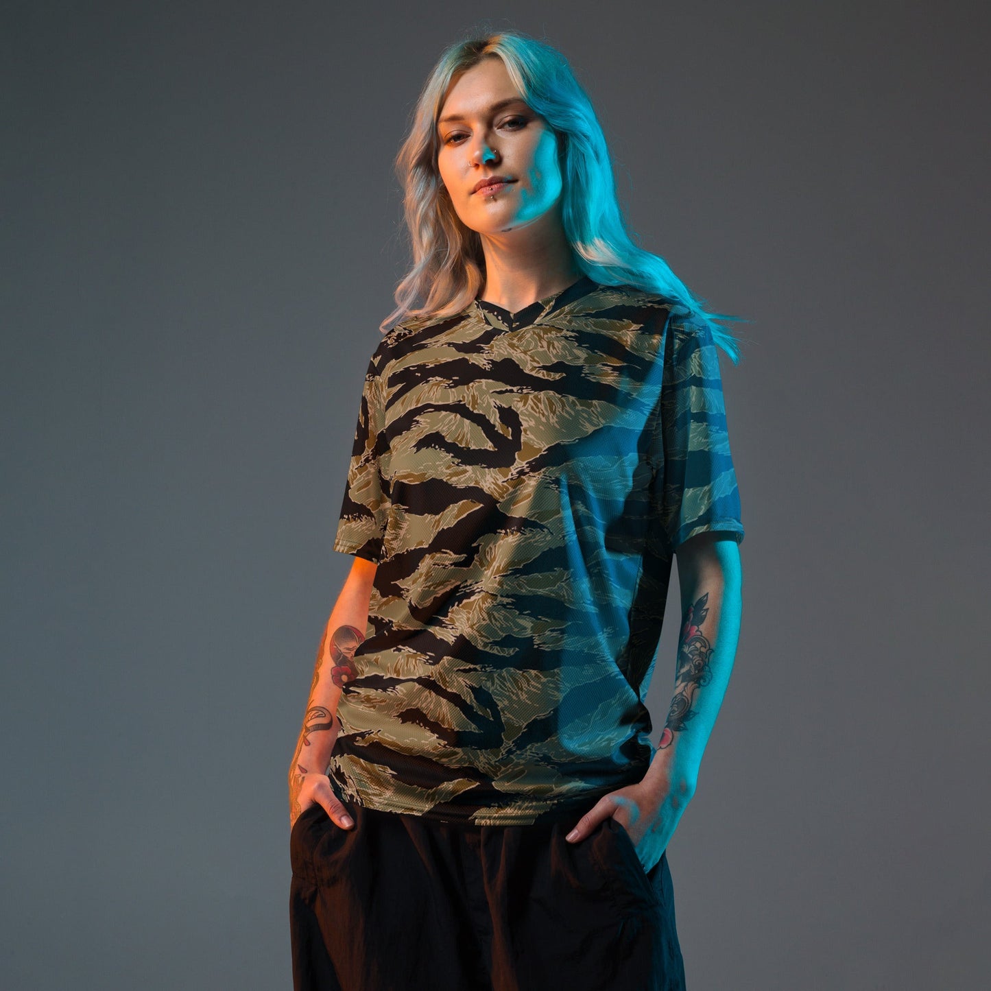 American Tiger Stripe Special Forces Advisor Sparse CAMO unisex sports jersey - Sports Jerseys