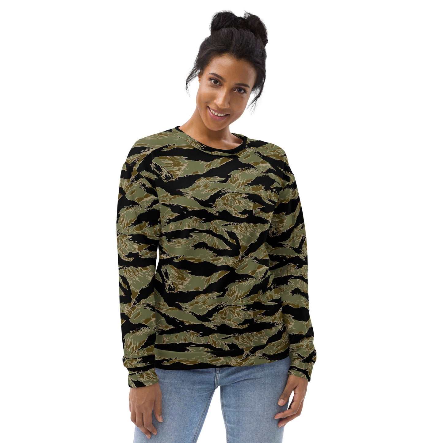 American Tiger Stripe Special Forces Advisor Sparse CAMO Unisex Sweatshirt