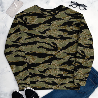 American Tiger Stripe Special Forces Advisor Sparse CAMO Unisex Sweatshirt