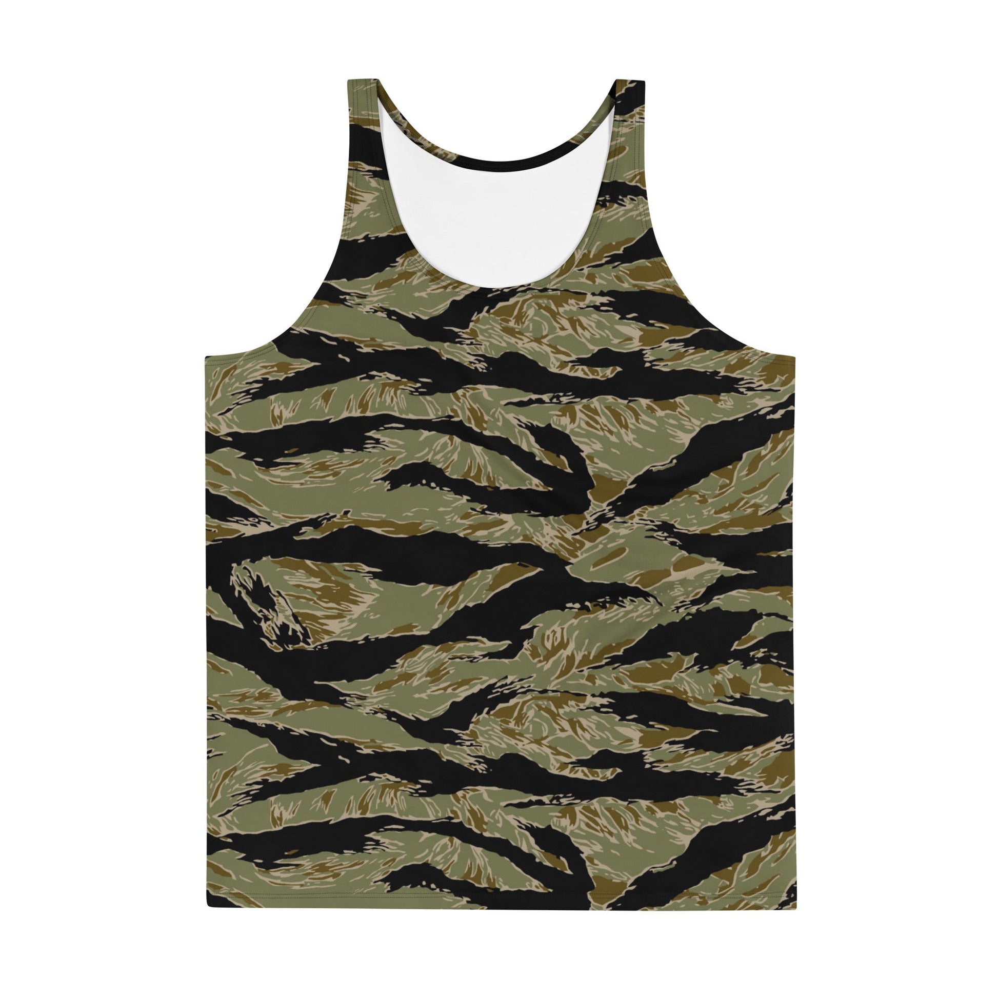 American Tiger Stripe Special Forces Advisor Sparse CAMO Unisex Tank Top