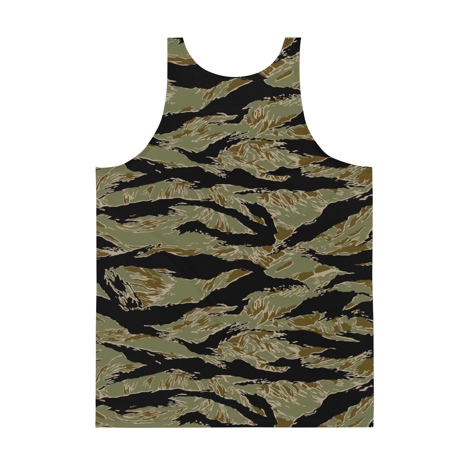 American Tiger Stripe Special Forces Advisor Sparse CAMO Unisex Tank Top