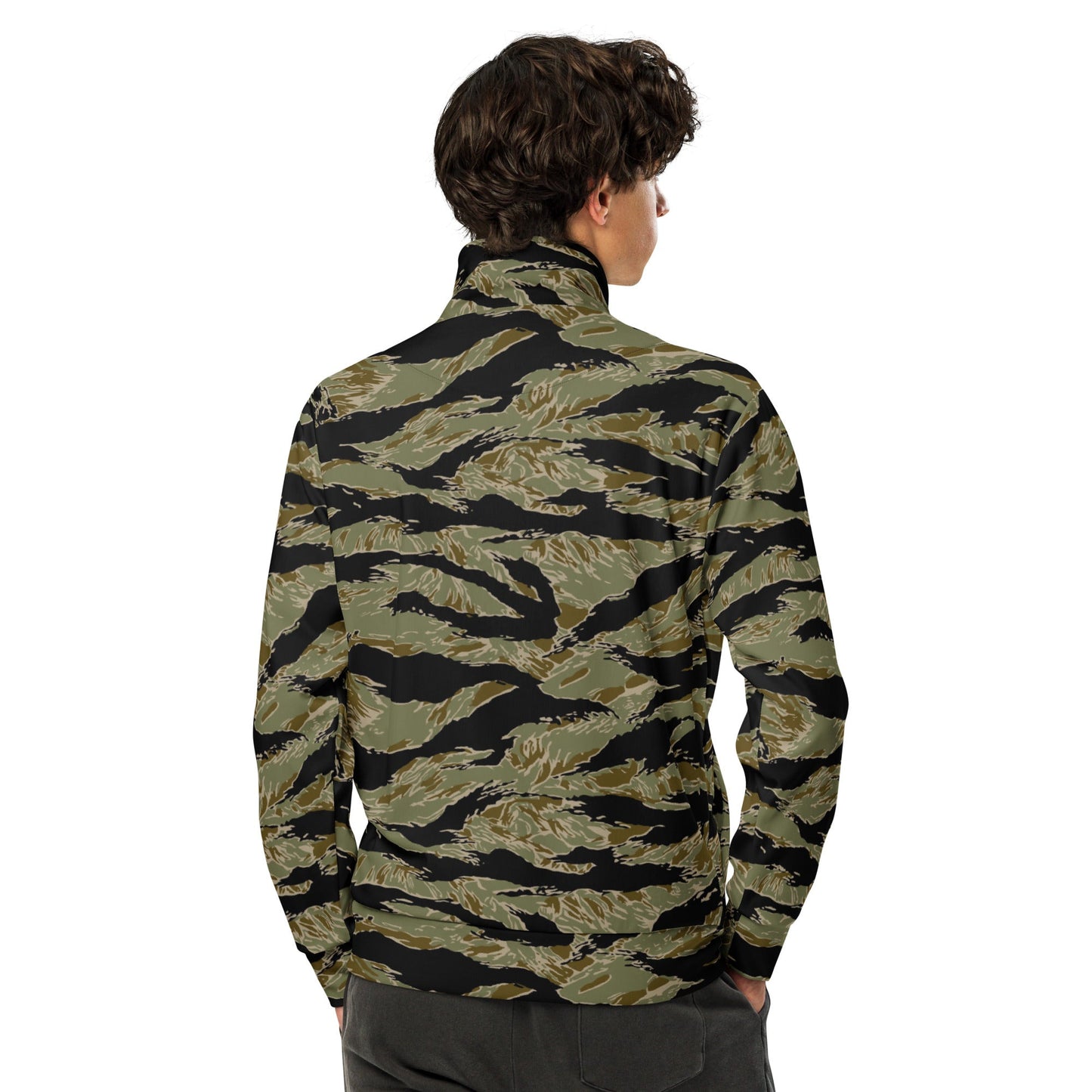 American Tiger Stripe Special Forces Advisor Sparse CAMO Unisex track jacket - Track Jackets