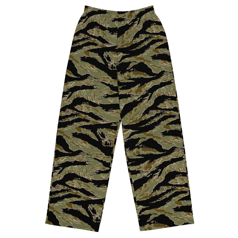 Tiger Stripe Special Forces Advisor Sparse CAMO Unisex Wide-Leg Leisure Pants - 2XS