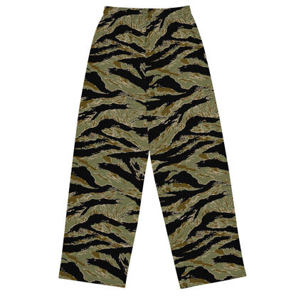 American Tiger Stripe Special Forces Advisor Sparse CAMO unisex wide-leg pants - Wide-leg Pants