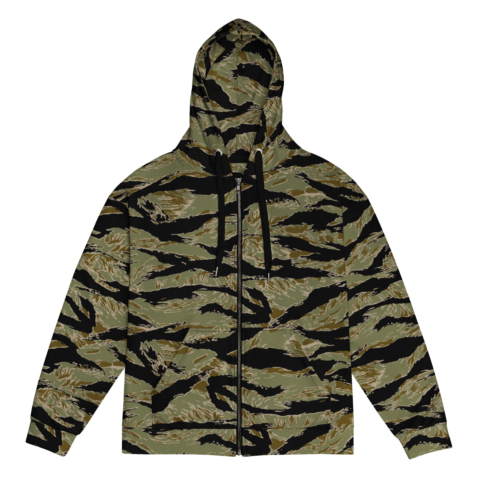 超美品 WTAPS TIGER CAMO 16DESIGN HOODIE S CAMO HQ - American Tiger Stripe Special Forces Advisor Sparse CAMO