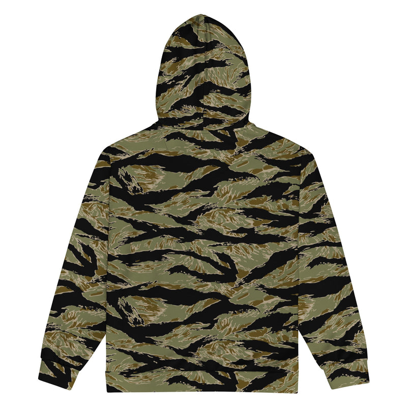 Tiger Stripe Special Forces Advisor Sparse CAMO Unisex Zip Hoodie