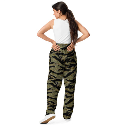 American Tiger Stripe Special Forces Advisor Sparse CAMO Wide-leg joggers - Joggers