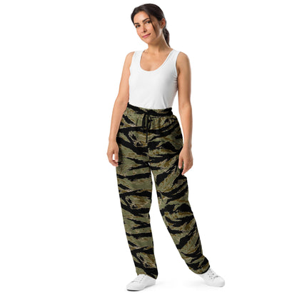 American Tiger Stripe Special Forces Advisor Sparse CAMO Wide-leg joggers - Joggers