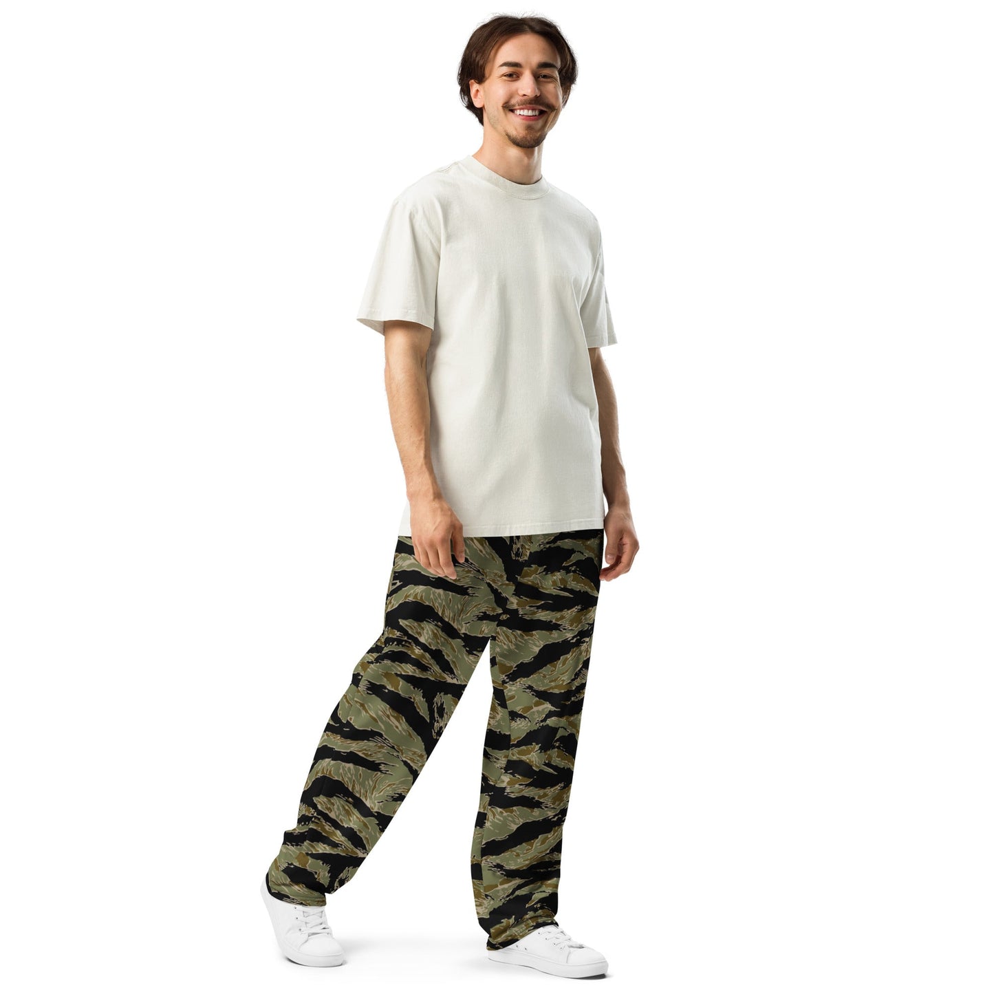 American Tiger Stripe Special Forces Advisor Sparse CAMO Wide-leg joggers - Joggers