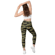 Tiger Stripe Special Forces Advisor Sparse CAMO Womens Leggings with Pockets