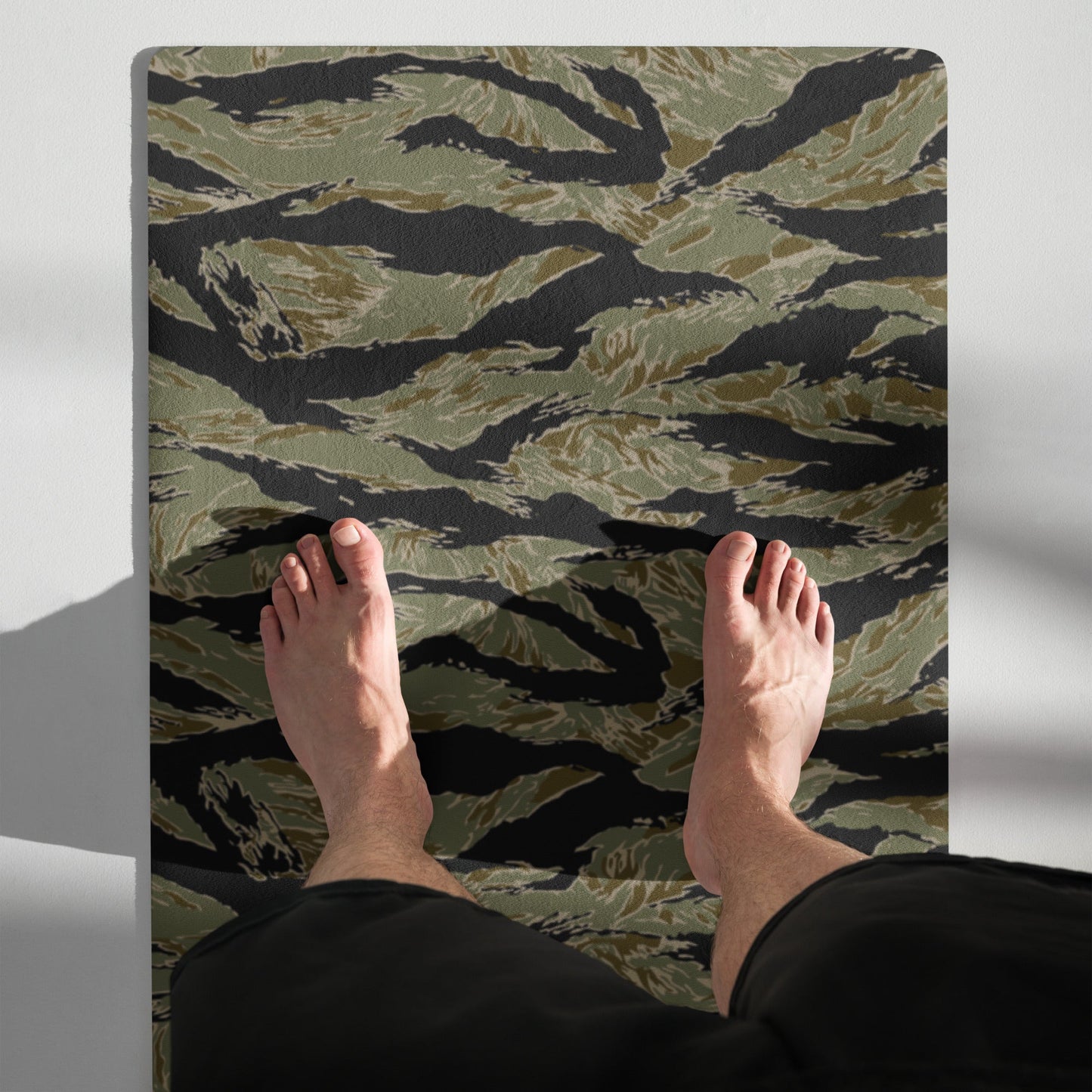 American Tiger Stripe Special Forces Advisor Sparse CAMO Yoga Mat