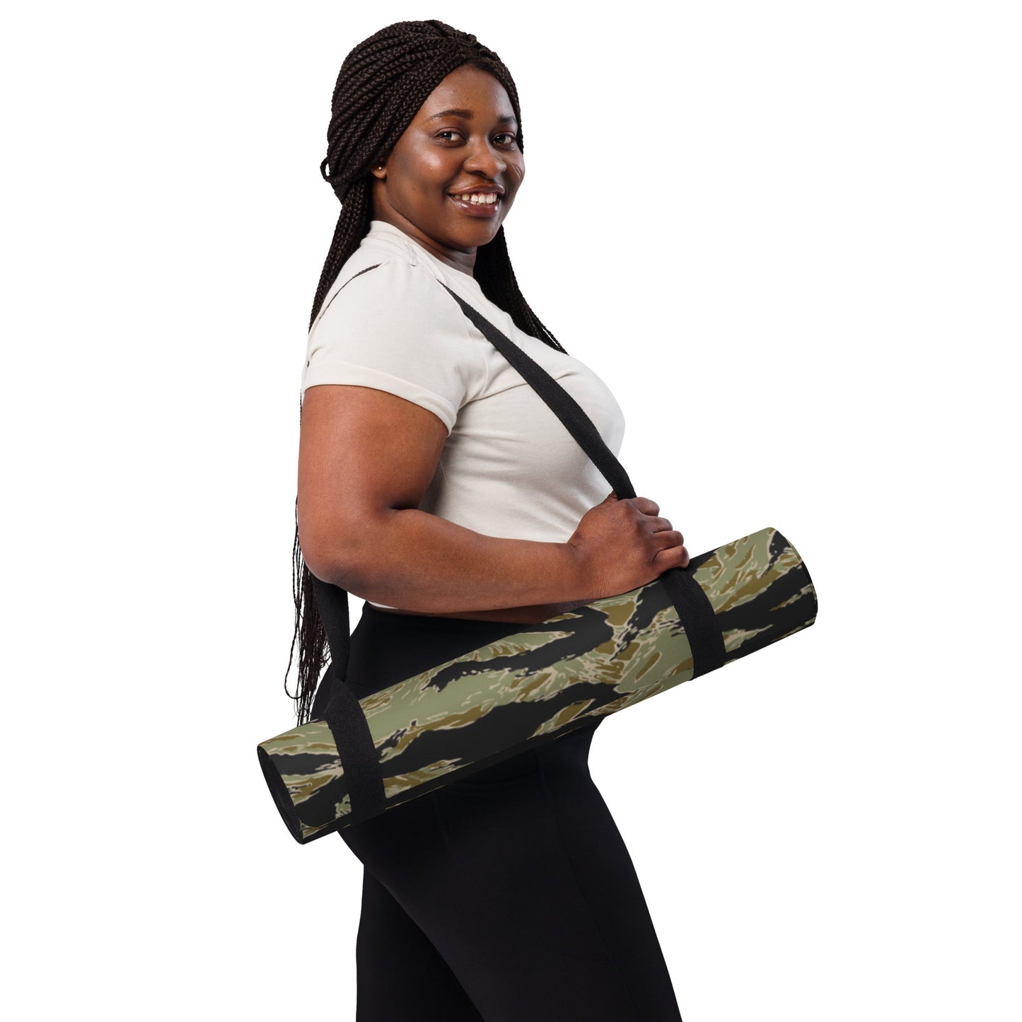 American Tiger Stripe Special Forces Advisor Sparse CAMO Yoga Mat