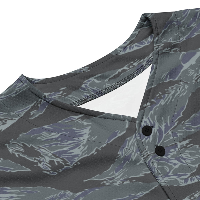 Tiger Stripe Urban Ghost CAMO Unisex Baseball Jersey