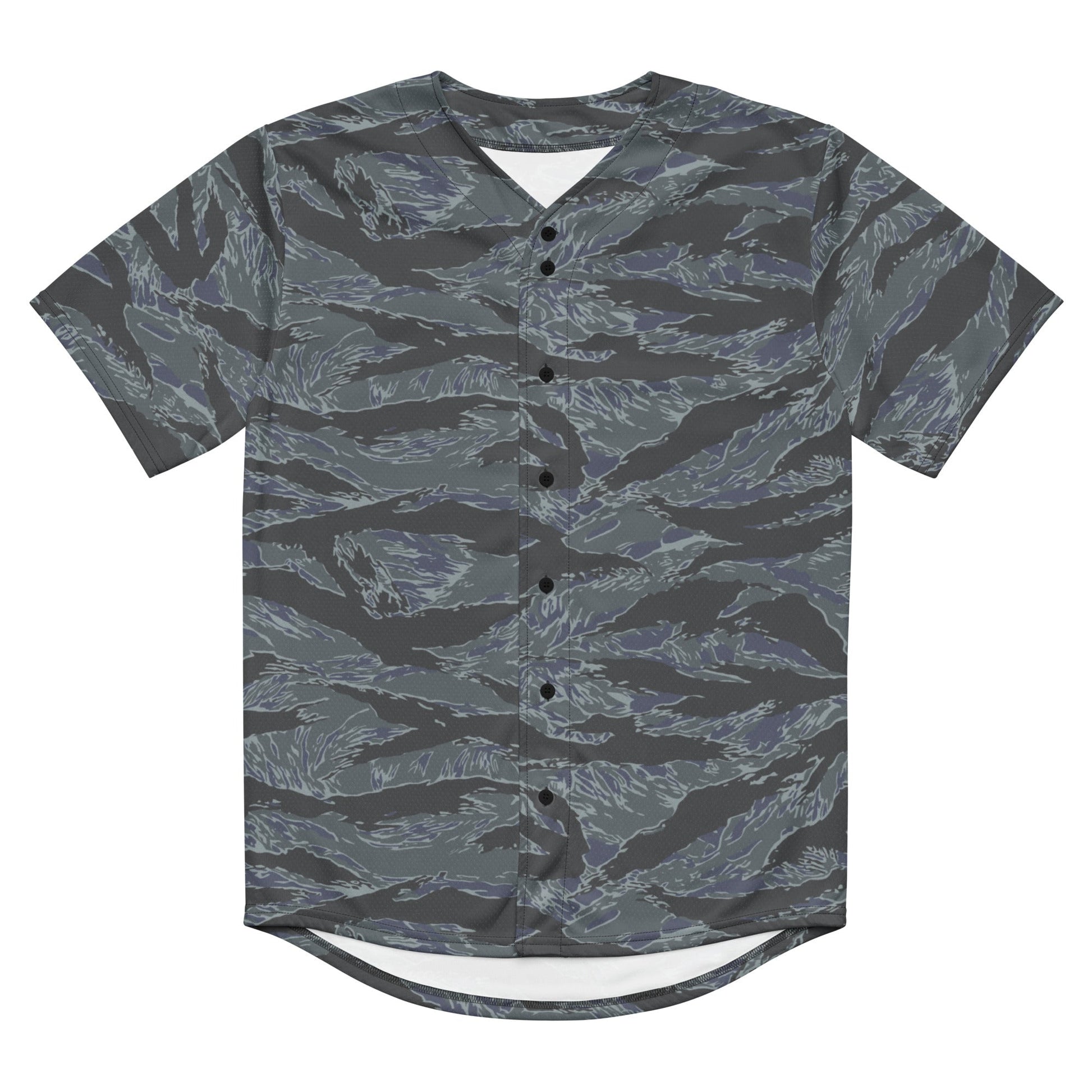 American Tiger Stripe Urban Ghost CAMO baseball jersey - Baseball Jerseys