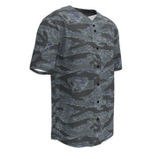 Tiger Stripe Urban Ghost CAMO Unisex Baseball Jersey