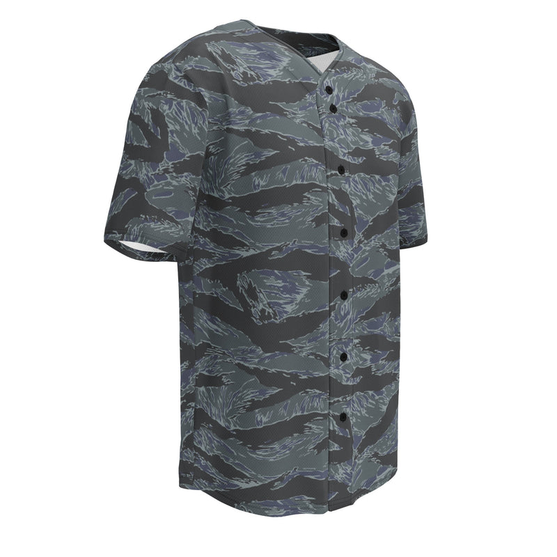 Tiger Stripe Urban Ghost CAMO Unisex Baseball Jersey
