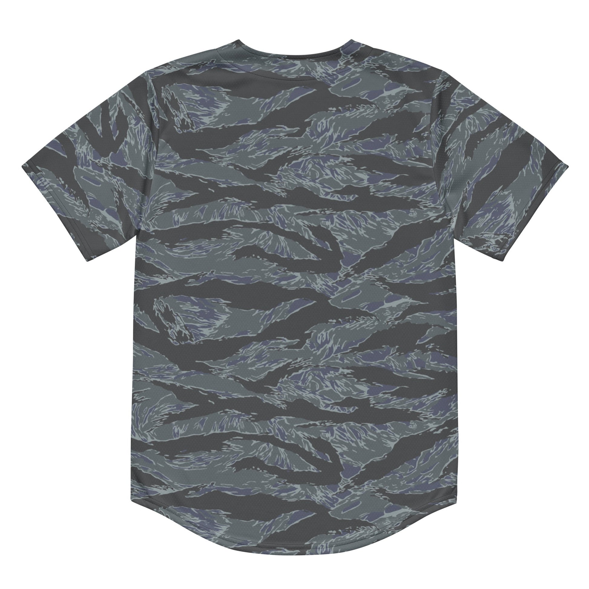 American Tiger Stripe Urban Ghost CAMO baseball jersey - Baseball Jerseys