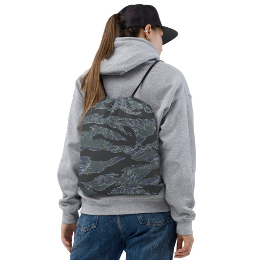 American Tiger Stripe Urban Ghost CAMO Drawstring Bag - Bags