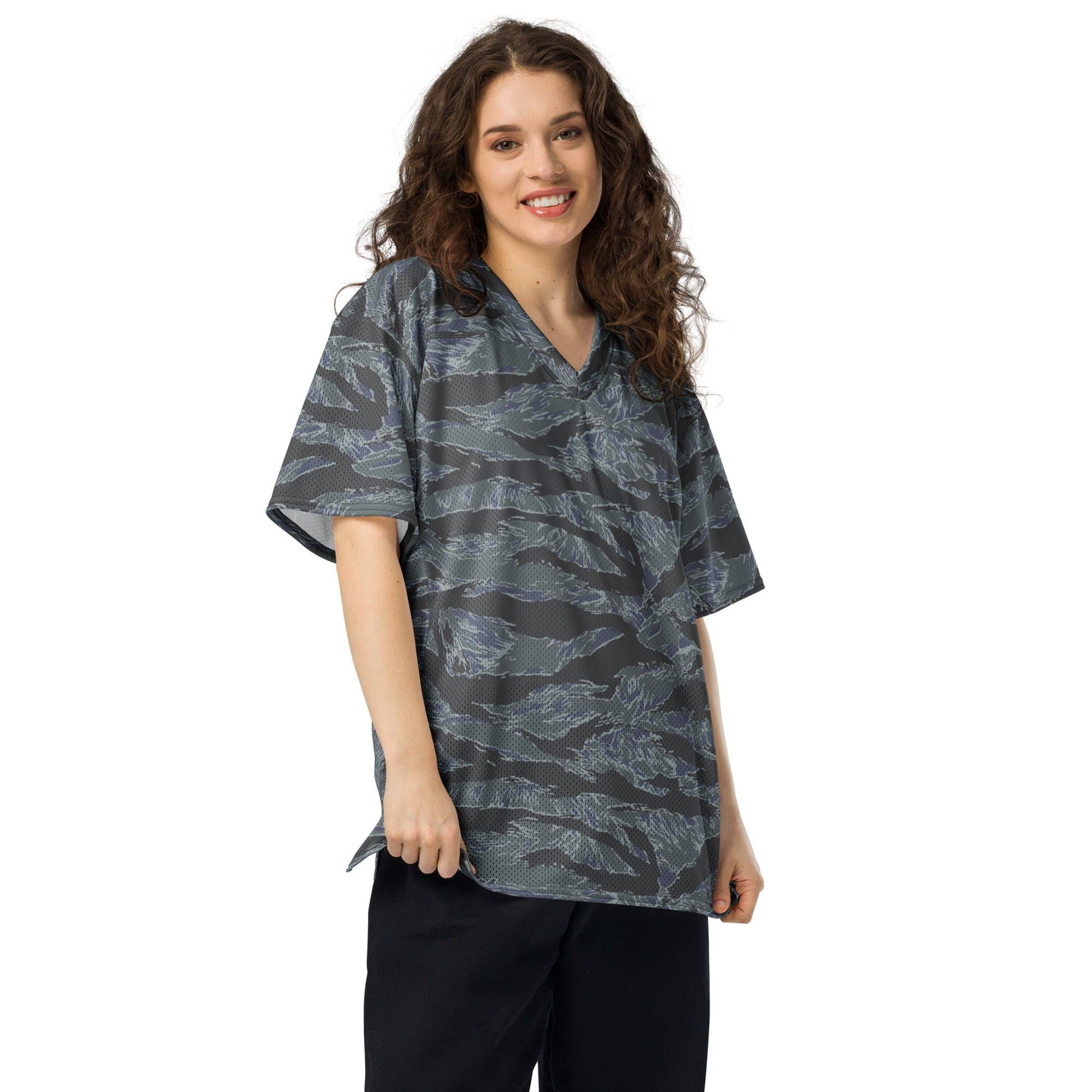 American Tiger Stripe Urban Ghost CAMO football jersey - Football Jersey