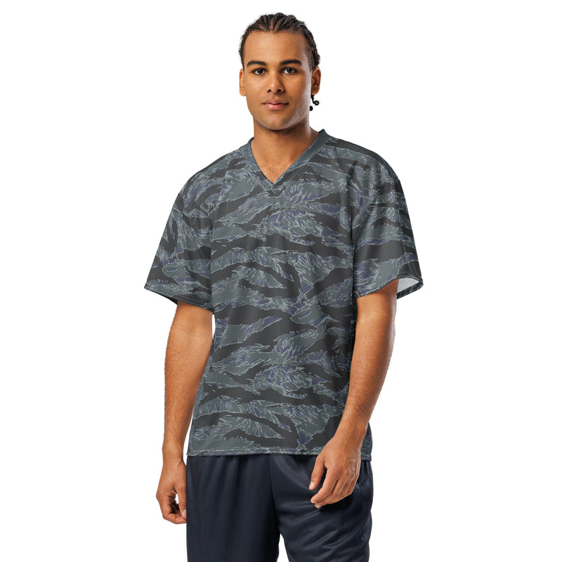 Tiger Stripe Urban Ghost CAMO Unisex Football Jersey - American