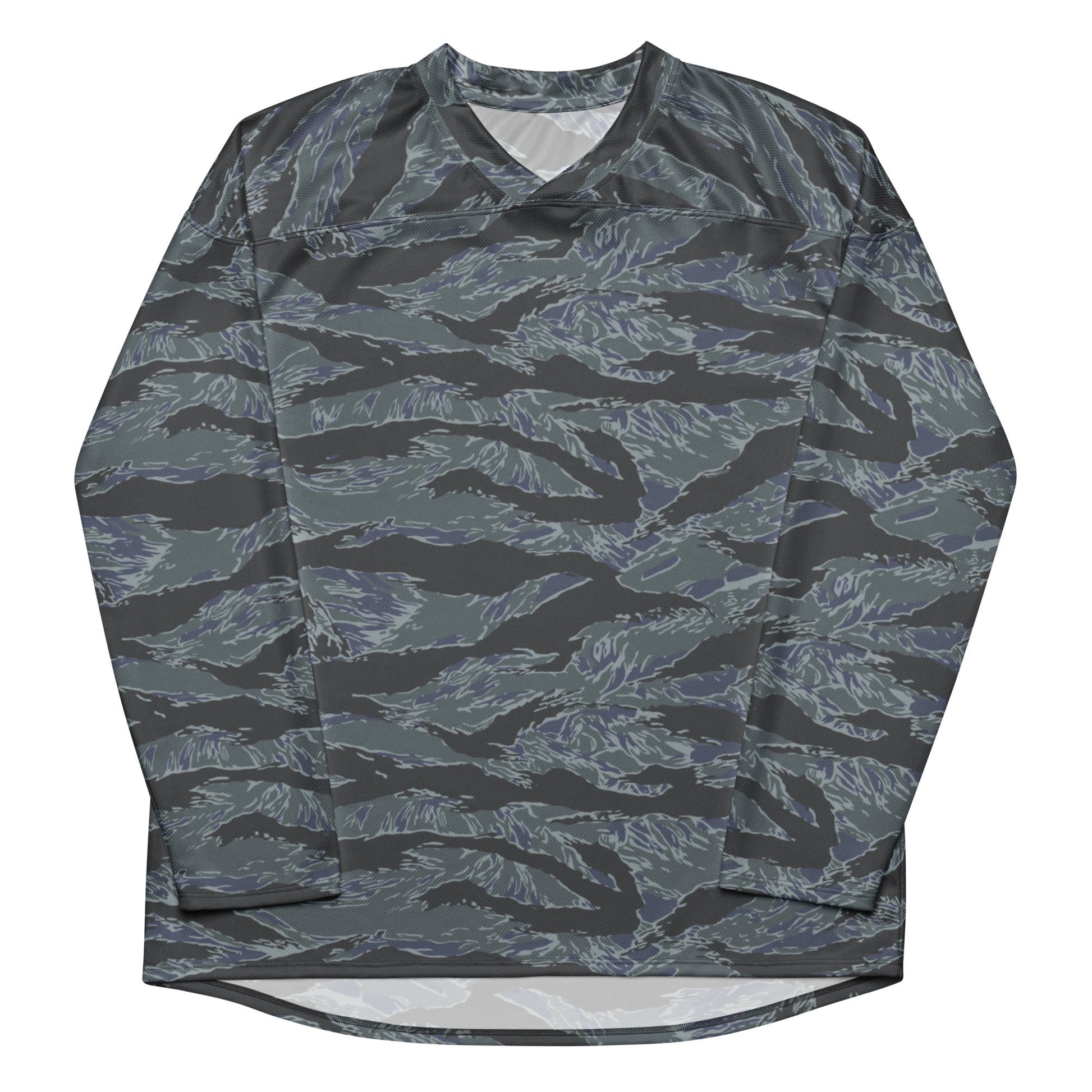 American Tiger Stripe Urban Ghost CAMO hockey fan jersey - Hockey Jerseys