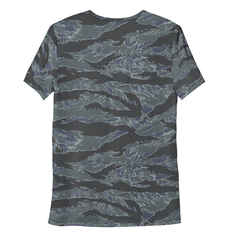 Tiger Stripe Urban Ghost CAMO Mens Athletic T-Shirt - Shirt