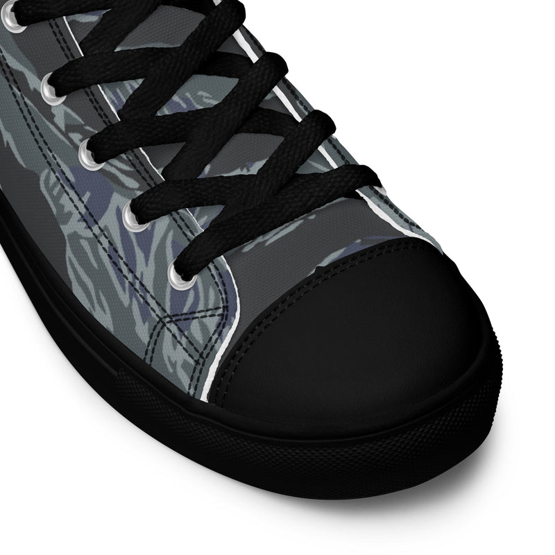 Tiger Stripe Urban Ghost CAMO Mens High-Top Canvas Shoes