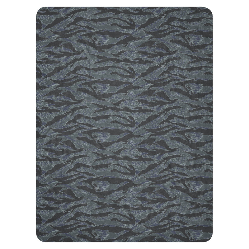Tiger Stripe Urban Ghost CAMO Sherpa Blanket