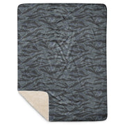 Tiger Stripe Urban Ghost CAMO Sherpa Blanket