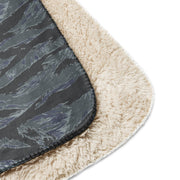 Tiger Stripe Urban Ghost CAMO Sherpa Blanket