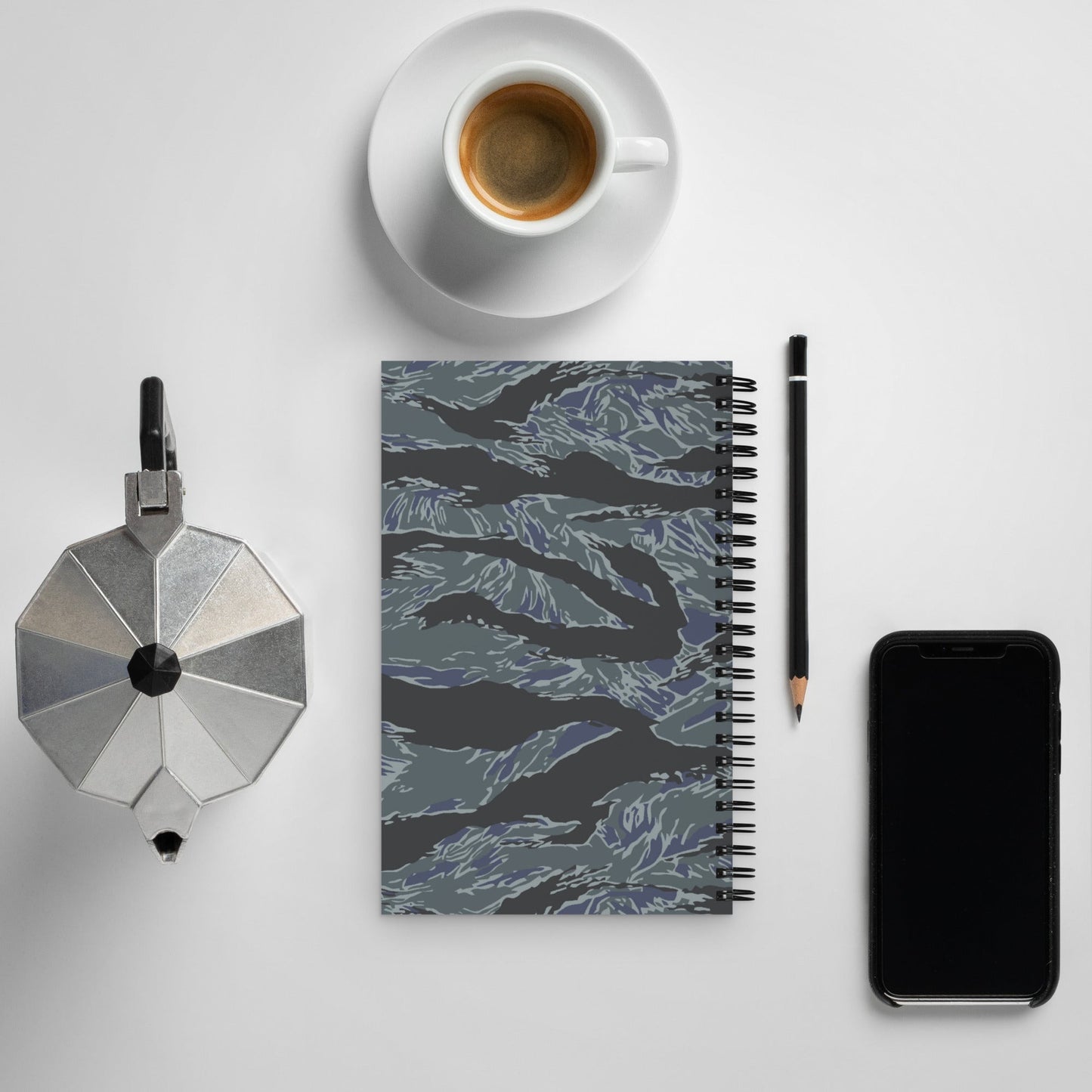 American Tiger Stripe Urban Ghost CAMO Spiral notebook - Notebooks