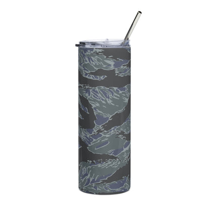 American Tiger Stripe Urban Ghost CAMO Stainless steel tumbler - Steel Tumblers