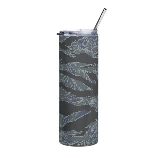 American Tiger Stripe Urban Ghost CAMO Stainless steel tumbler - Steel Tumbler