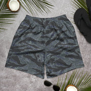 Tiger Stripe Urban Ghost CAMO Unisex Athletic Long Shorts