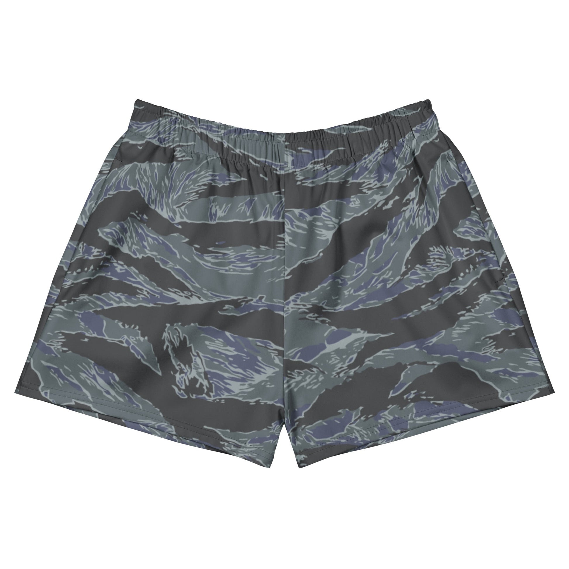 American Tiger Stripe Urban Ghost CAMO Unisex Athletic Shorts