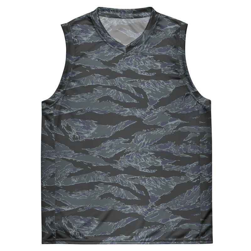 Tiger Stripe Urban Ghost CAMO Unisex Basketball Jersey