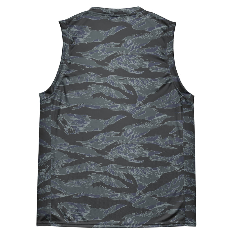 Tiger Stripe Urban Ghost CAMO Unisex Basketball Jersey