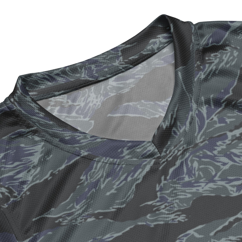 Tiger Stripe Urban Ghost CAMO Unisex Basketball Jersey