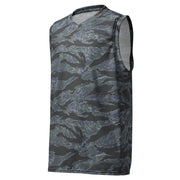 Tiger Stripe Urban Ghost CAMO Unisex Basketball Jersey