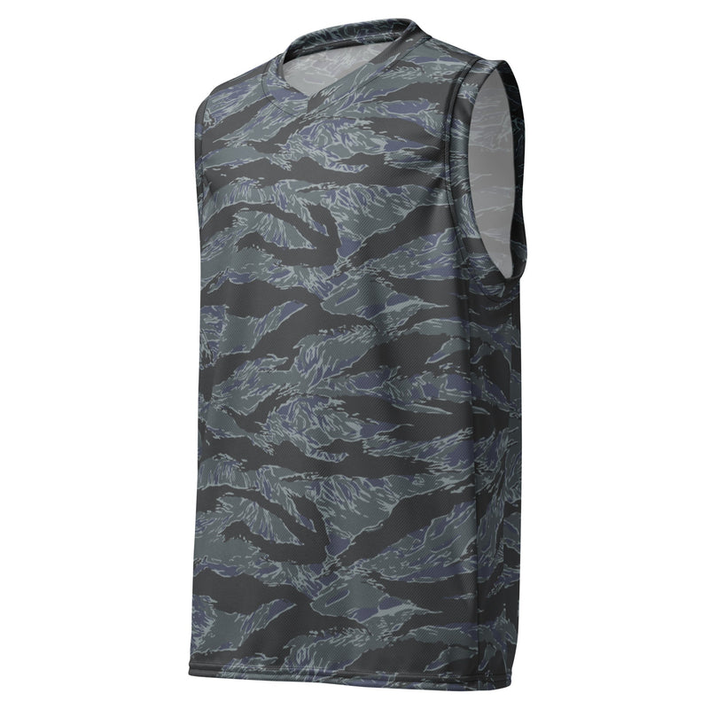 Tiger Stripe Urban Ghost CAMO Unisex Basketball Jersey