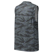 Tiger Stripe Urban Ghost CAMO Unisex Basketball Jersey