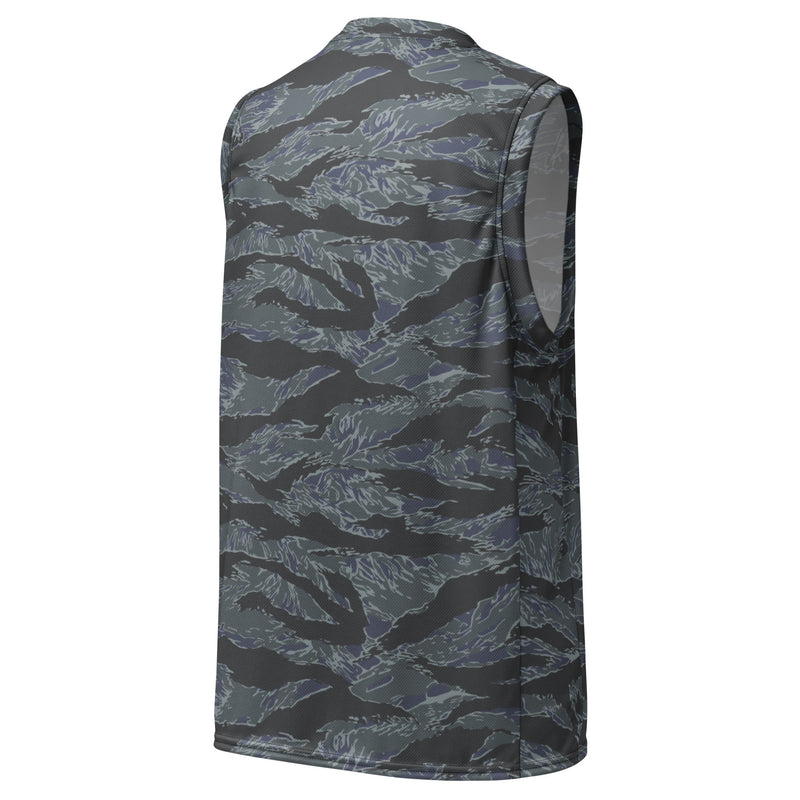 Tiger Stripe Urban Ghost CAMO Unisex Basketball Jersey