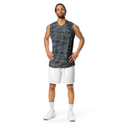 Tiger Stripe Urban Ghost CAMO Unisex Basketball Jersey