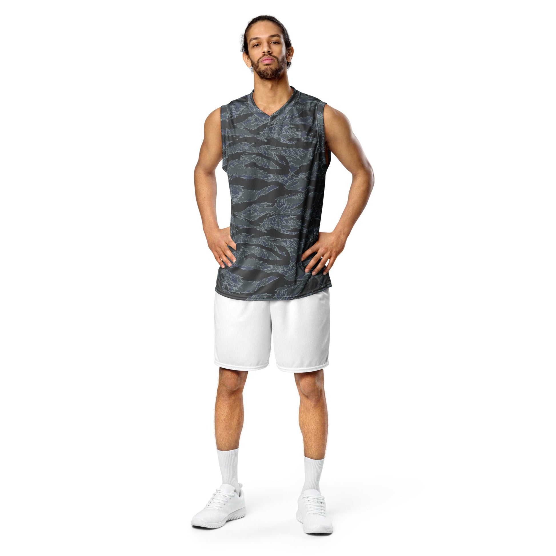 American Tiger Stripe Urban Ghost CAMO unisex basketball jersey - Basketball Jerseys