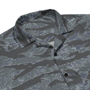 Tiger Stripe Urban Ghost CAMO Unisex Short-Sleeve Button Shirt - Button-Up