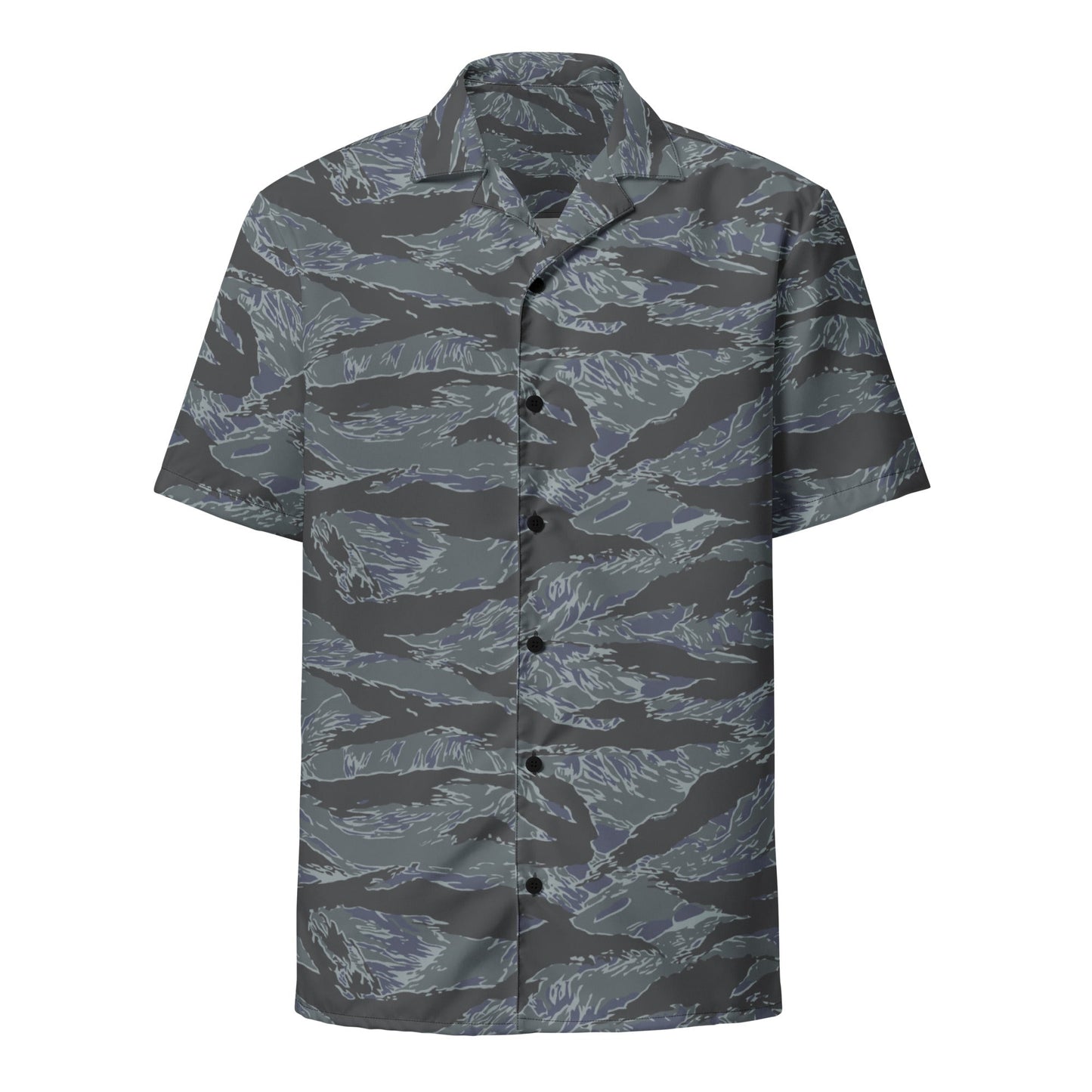 American Tiger Stripe Urban Ghost CAMO Unisex button shirt - Button Shirts
