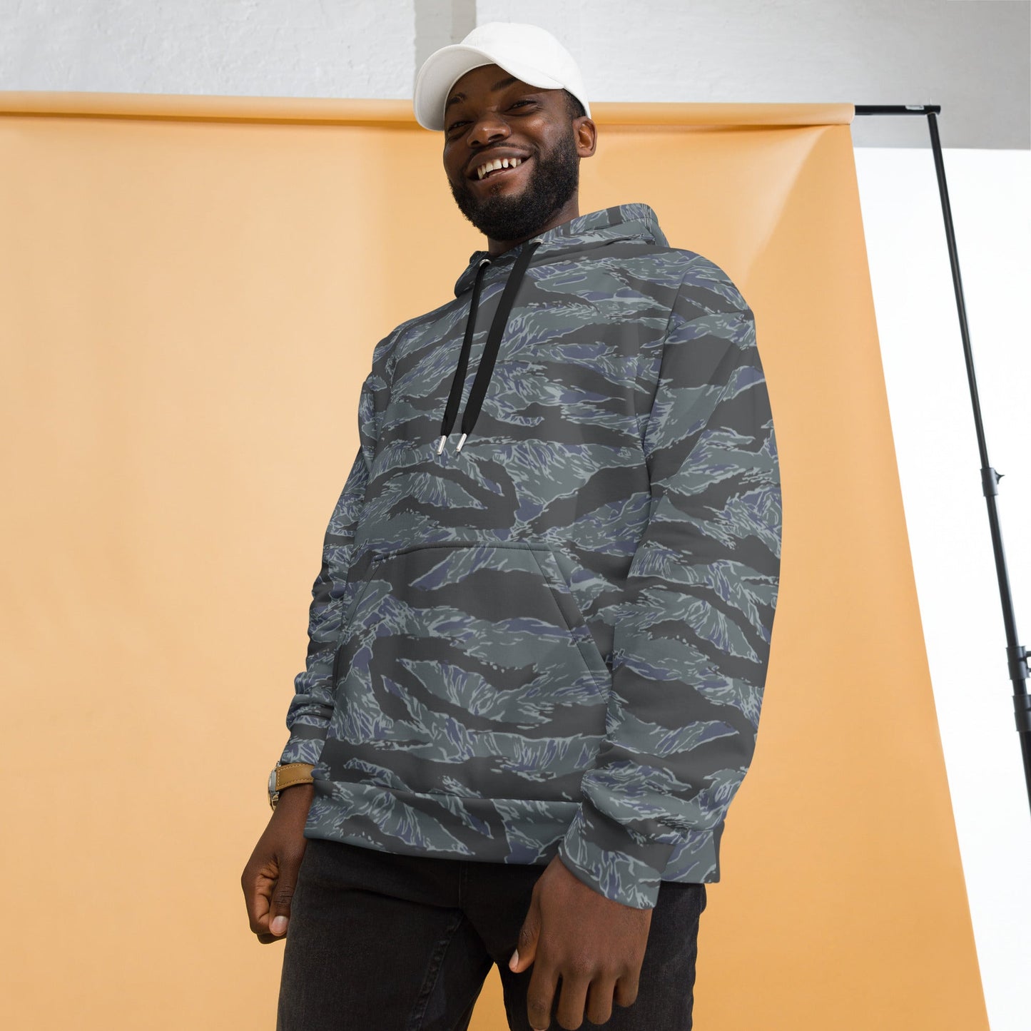 American Tiger Stripe Urban Ghost CAMO Unisex Hoodie - Hoodies