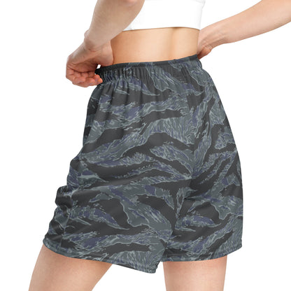 American Tiger Stripe Urban Ghost CAMO Unisex mesh shorts - Mesh Shorts