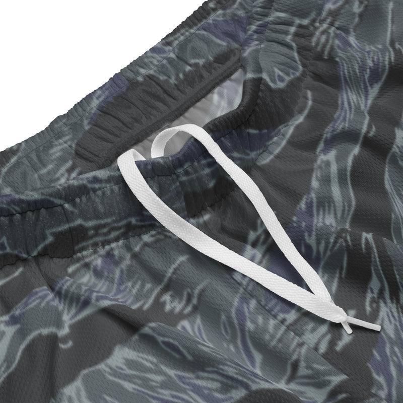 Tiger Stripe Urban Ghost CAMO Unisex Mesh Shorts
